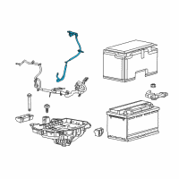 OEM 2020 Jeep Cherokee Battery Negative Wiring Diagram - 68287831AA