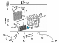 OEM Toyota Venza SERVO SUB-ASSY, DAMP Diagram - 87106-48200