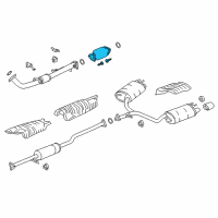 OEM 2017 Honda Accord Converter Diagram - 18150-5A2-A10