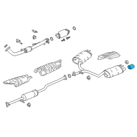 OEM Finisher, Exhaust Diagram - 18310-T2F-A02