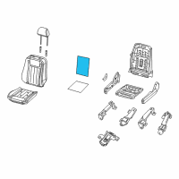 OEM Chrysler Aspen Pad Diagram - 5000014AB