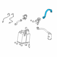 OEM 2017 BMW X5 Metal Tube, Corrugated Diagram - 16-11-7-438-138