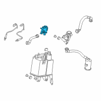 OEM 2018 BMW X5 Tank Non-Return Valve Diagram - 16-13-7-441-214
