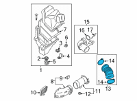 OEM 2022 BMW M850i xDrive Gran Coupe RUBBER BOOT Diagram - 13-71-7-934-482