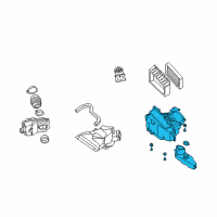OEM Infiniti I35 Body Assembly-Air Cleaner Diagram - 16528-5Y700