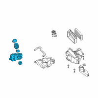 OEM Nissan Maxima Duct Assembly-Air Diagram - 16576-5Y700