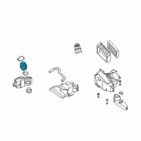 OEM Nissan Maxima Duct Assembly-Air Diagram - 16577-5Y700
