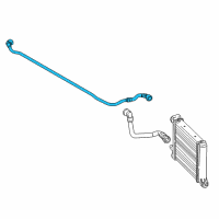 OEM BMW X1 Radiator Hose Diagram - 17-12-7-617-375