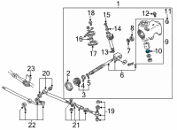 OEM Ford E-150 Housing Assembly Seal Diagram - E3TZ3591B