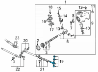 OEM 2004 Ford E-350 Super Duty Outer Tie Rod Diagram - 6C2Z-3A131-C