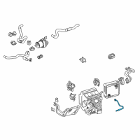 OEM Lexus RX330 THERMISTOR, Cooler Diagram - 88625-48050