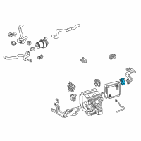 OEM 2009 Lexus IS F Valve, Cooler Expansion Diagram - 88515-28180