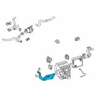 OEM 2005 Lexus RX330 Unit Sub-Assy, Heater Radiator Diagram - 87107-0E010