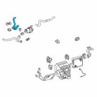 OEM 2007 Toyota Highlander Heater Hose Diagram - 87245-48740