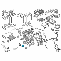 OEM 2014 Buick Verano Actuator Diagram - 13393291