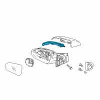 OEM Kia Rio Lamp Assembly-Outside Mirror Diagram - 87614H9000