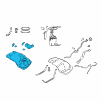 OEM 2012 Ford Escape Fuel Tank Diagram - AM6Z-9002-E