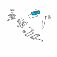 OEM 2005 Ford E-150 Valve Cover Diagram - 4L2Z-6582-CA