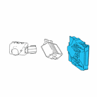 OEM 2019 Toyota Camry Module Diagram - 89340-06061