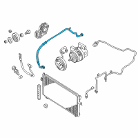 OEM Nissan Altima Hose-Flexible, Low Diagram - 92480-8J120
