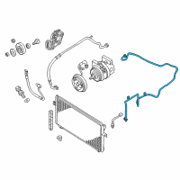 OEM 2008 Nissan Maxima Pipe Front Cooler High Diagram - 92440-ZB000