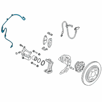 OEM Kia Soul Sensor Assembly-Wheel Sp Diagram - 58930K0100