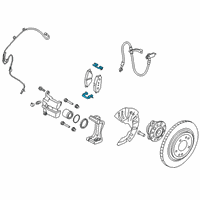 OEM 2020 Kia Soul Spring-Pad Diagram - 58144K0000