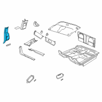 OEM 2005 Dodge Dakota Panel-C Pillar Diagram - 5HP52XDHAB