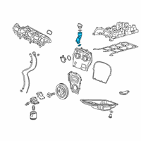 OEM Chevrolet Filler Tube Diagram - 12696383