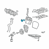 OEM GMC Sierra Control Valve Solenoid Diagram - 12702894