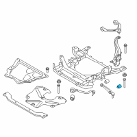 OEM BMW X6 Rubber Mounting Diagram - 31-12-6-855-509