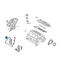 OEM 2013 Hyundai Azera Guide Assembly-Cam Diagram - 24420-3CGA3