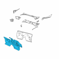 OEM 2002 Ford Thunderbird Insulator Diagram - 2W4Z-5401588-AB