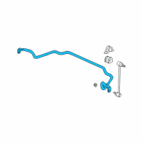 OEM 2012 Honda Ridgeline Spring, Front Stabilizer Diagram - 51300-SJC-A02