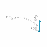 OEM 2006 Honda Ridgeline Link Assembly, Front Stabilizer Diagram - 51320-SJC-A01