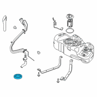 OEM 2017 Ford Transit Connect Lock Ring Diagram - DV6Z-9C385-AA