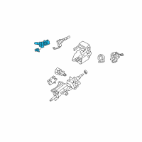 OEM Lexus LS460 Switch Assembly, HEADLAMP Diagram - 84140-50180