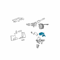 OEM 2007 Pontiac Torrent Solenoid Diagram - 15854952