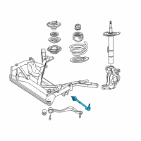 OEM 2000 BMW Z8 Left Wishbone Diagram - 31-10-6-750-561