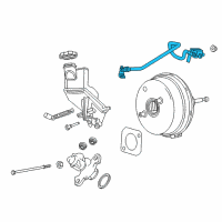 OEM 2019 Buick Envision Booster Check Valve Diagram - 13388380