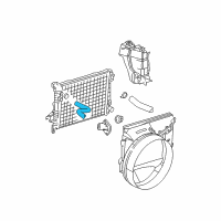 OEM Dodge Ram 2500 Hose-Radiator Outlet Diagram - 55057037AA