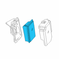 OEM 2003 GMC Sierra 2500 HD Engine Control Module Assembly(Remanufacture) Diagram - 97780075