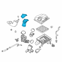 OEM 2015 Buick Verano Connector Tube Diagram - 13346074