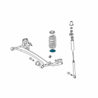 OEM 2015 Toyota Prius C Lower Insulator Diagram - 48258-52030