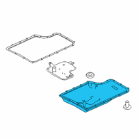 OEM 2020 Ford F-250 Super Duty Oil Pan Diagram - BC3Z-7A194-D