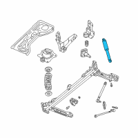 OEM 2008 Chrysler PT Cruiser ABSORBER-Suspension Diagram - 5105114AC