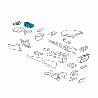 OEM 2012 Chevrolet Caprice Switch, Front Side Door Window & Rear Side Door Window & Multifunction Diagram - 92251769