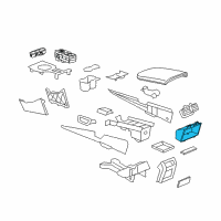 OEM 2011 Chevrolet Caprice Rear Compartment Diagram - 92218027