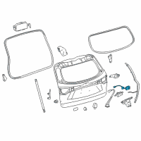 OEM 2016 Toyota Highlander Glass Switch Diagram - 84840-0E050