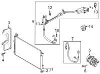 OEM 2022 Hyundai Sonata Sensor-Pressure Diagram - 97721-D4000